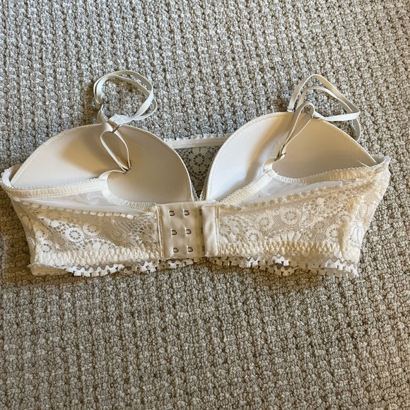 Aerie Real Power Wireless Push Up Joy Lace Bra - Picture 4 of 6